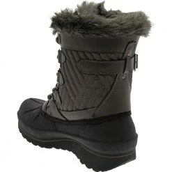 Absolute Canada Leah Winter Boots - Womens Charcoal -Rogan‘s Shoes shop AC LEAH GRY3