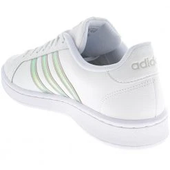 Adidas Grand Court Lifestyle Shoes - Womens White -Rogan‘s Shoes shop AD F36483 WHT3