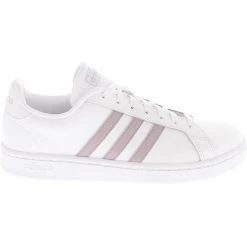 Adidas Grand Court Lifestyle Shoes - Womens White Mauve