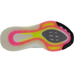 Adidas Ultraboost 21 Running Shoes - Womens White Black Yellow -Rogan‘s Shoes shop AD FY0401 WBK4