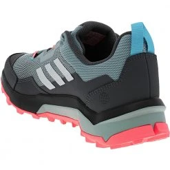 Adidas Terrex Ax4 Hiking Shoes - Womens Magic Grey Acid Red -Rogan‘s Shoes shop AD GV7506 GRY3