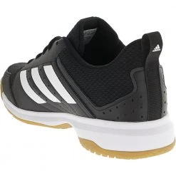 Adidas Ligra 7 Volleyball Shoes - Womens Black White -Rogan‘s Shoes shop AD GY7648 BWH3