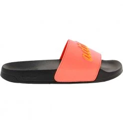 Adidas Adilette Shower Retro Sandals - Womens Acid Red Flash Orange Black