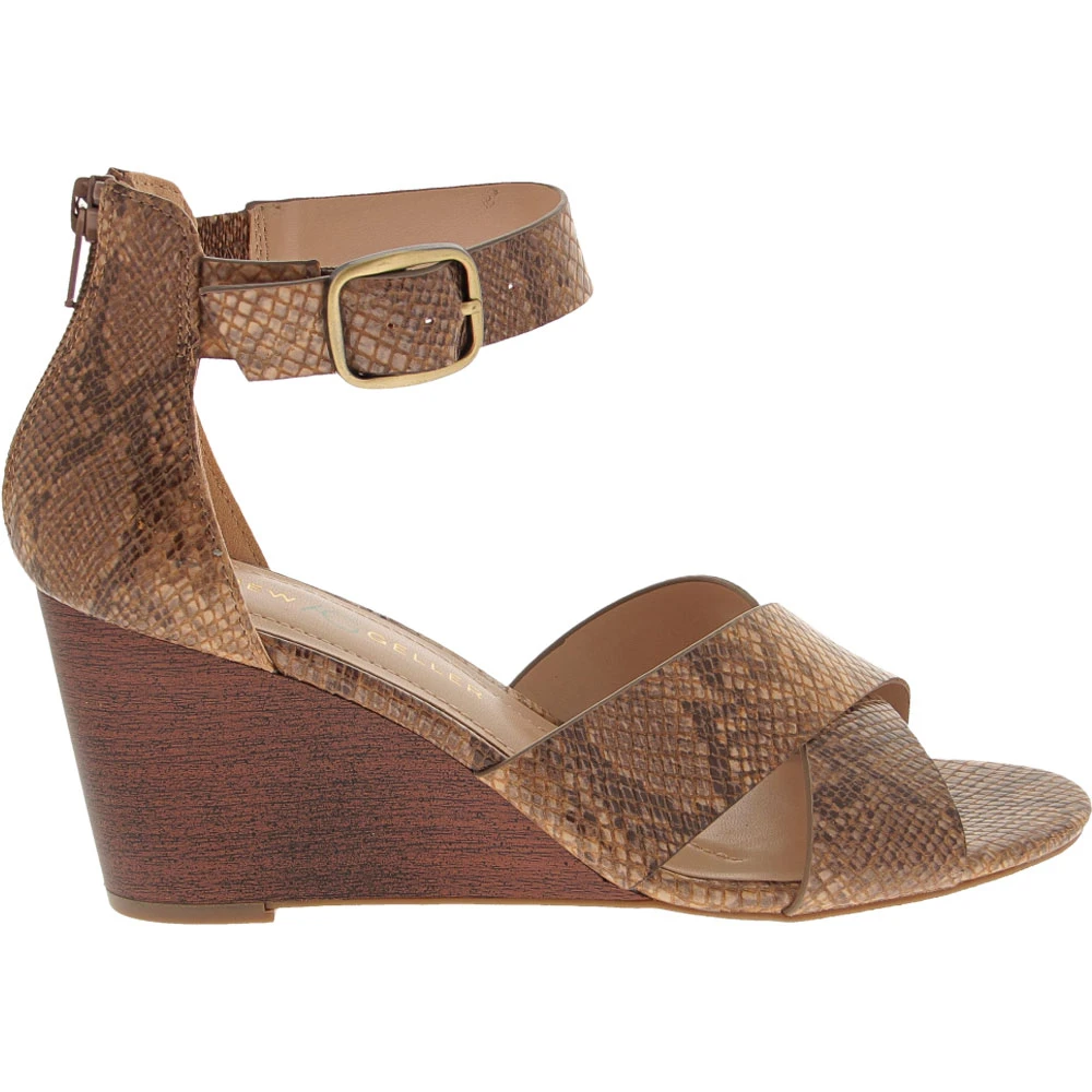 Andrew Geller Bryana Sandals - Womens Brown 1 Andrew Geller Bryana Sandals - Womens Brown
