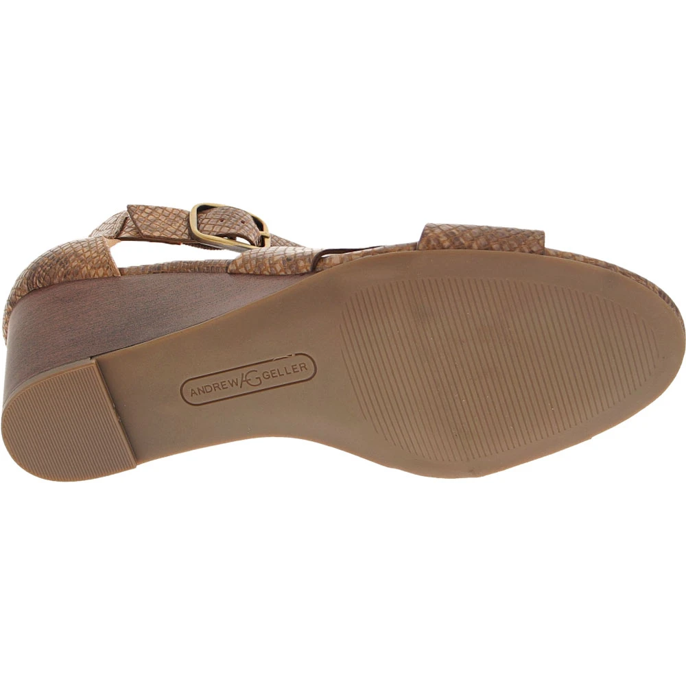 Andrew Geller Bryana Sandals - Womens Brown 4 Andrew Geller Bryana Sandals - Womens Brown - Image 4