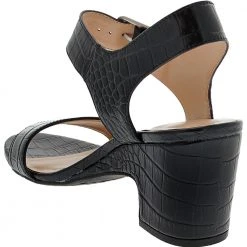 Andrew Geller Burbank Sandals - Womens Black -Rogan‘s Shoes shop AG BURBANK BLK3