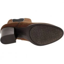 Andrew Geller Darcel Ankle Boots - Womens Coffee Black -Rogan‘s Shoes shop AG DARCEL BRN4