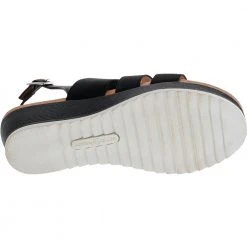 Andrew Geller Gessica Sandals - Womens Black -Rogan‘s Shoes shop AG GESSICA BLK4