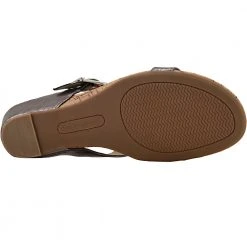 Andrew Geller Iwin Sandals - Womens Pewter -Rogan‘s Shoes shop AG IWIN PEW4