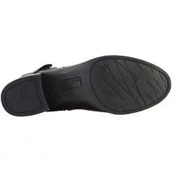 Anne Klein Javen Ankle Boots - Womens Black -Rogan‘s Shoes shop AK JAVEN BLK4