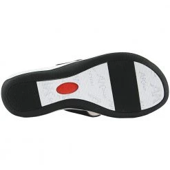 Anne Klein Quartet Sandals - Womens Black -Rogan‘s Shoes shop AK QUARTET BLK4