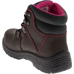 Avenger Work Boots 7125 Safety Toe Work Boots - Womens Brown -Rogan‘s Shoes shop AN 7125 BRN3