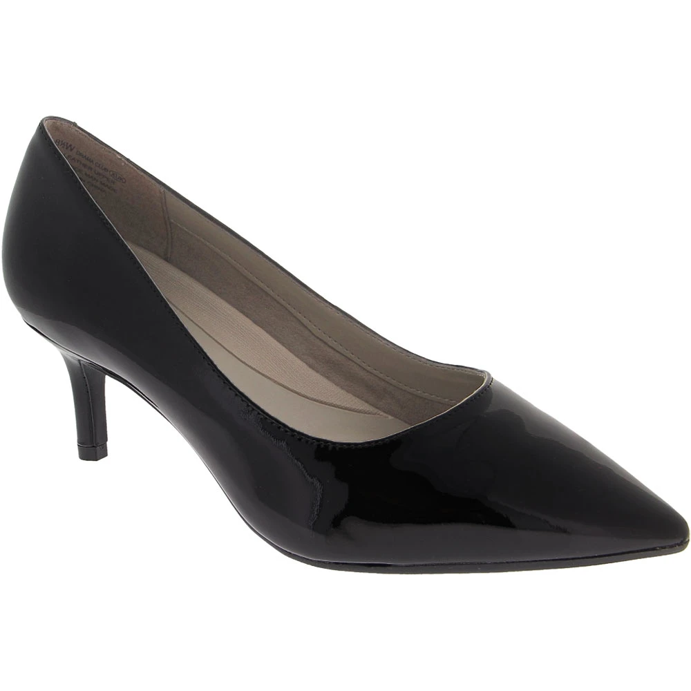 Aerosoles Drama Club Dress Shoes - Womens Black Patent 2 Aerosoles Drama Club Dress Shoes - Womens Black Patent - Image 2