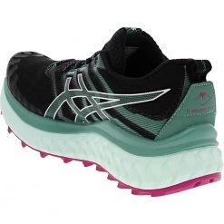 ASICS Trabuco Max Trail Running Shoes - Womens Black Soothing Sea -Rogan‘s Shoes shop AS 1012A901 0043