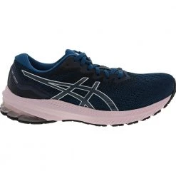 ASICS GT-1000 11 Womens Running Shoes Mako Blue Barely Rose