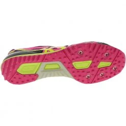ASICS Hyper Rocketgirl Xc Running Shoes - Womens Black Hot Pink Flash Yellow -Rogan‘s Shoes shop AS G559Y XPK4