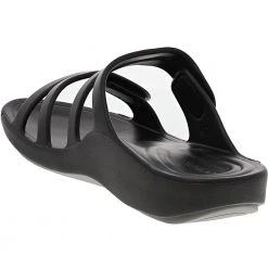 Aetrex Janey Sport Slide Womens Water Sandals Black -Rogan‘s Shoes shop AX L9500 BLK3