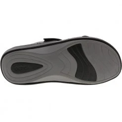 Aetrex Janey Sport Slide Womens Water Sandals Black -Rogan‘s Shoes shop AX L9500 BLK4
