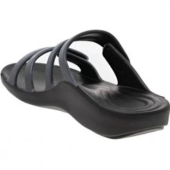 Aetrex Janey Sport Slide Womens Water Sandals Pewter -Rogan‘s Shoes shop AX L9500 PEW3