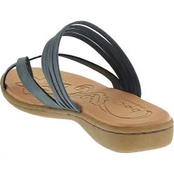 B.O.C. By Born Alisha Sandals - Womens Dark Blue Nubuck -Rogan‘s Shoes shop BC 0001354 BLU3