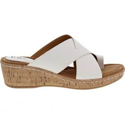 B.O.C. By Born Summer Womens Wedge Sandals White