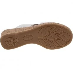 B.O.C. By Born Summer Womens Wedge Sandals White -Rogan‘s Shoes shop BC 0003101 WHT4