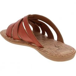 B.O.C. By Born Mona Slide Womens Sandals Red -Rogan‘s Shoes shop BC 0021605 RED3