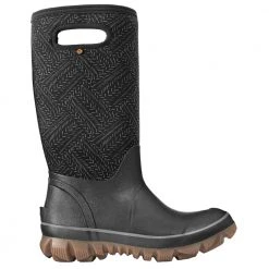 Bogs Boots Bogs Whiteout Fleck Rubber Boots - Womens Black Multi