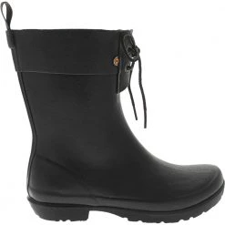 Bogs Boots Bogs Flora 2 Eye Boot Rain Boots - Womens Black
