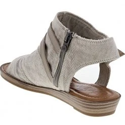Blowfish Beauty Sandals - Womens Zinc 6 Blowfish Beauty Sandals - Womens Zinc -Rogan‘s Shoes shop BL BF9421 SIL3