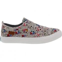 Blowfish Play Lifestyle Shoes - Womens Grey Sugarskull
