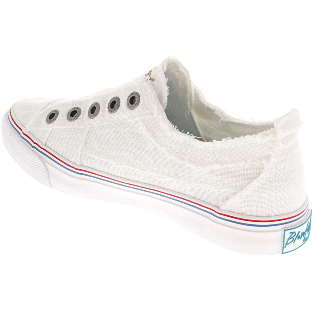 Blowfish Play Lifestyle Shoes - Womens White Color Washed 3 Blowfish Play Lifestyle Shoes - Womens White Color Washed - Image 3