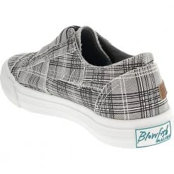 Blowfish Marley Lifestyle Shoes - Womens Gray Sorority Plaid -Rogan‘s Shoes shop BL ZS0071 CHA3
