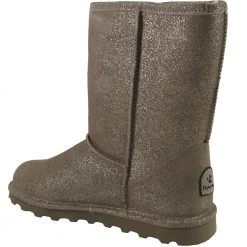 Bearpaw Boots Bearpaw Elle Short Winter Boots - Womens Pewter Distressed -Rogan‘s Shoes shop BP 1962W PEW3