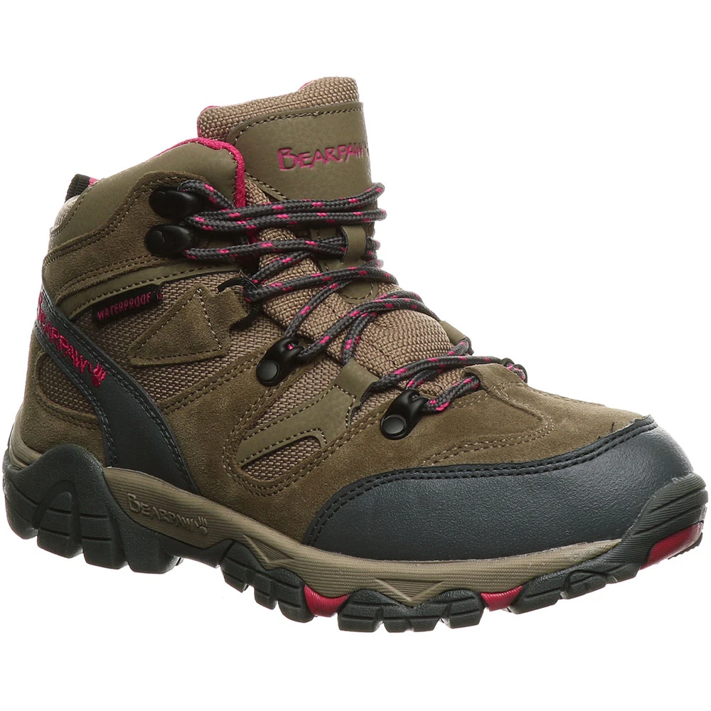 Bearpaw Boots Bearpaw Corsica Hiking Boots - Womens Taupe 2 Bearpaw Boots Bearpaw Corsica Hiking Boots - Womens Taupe - Image 2