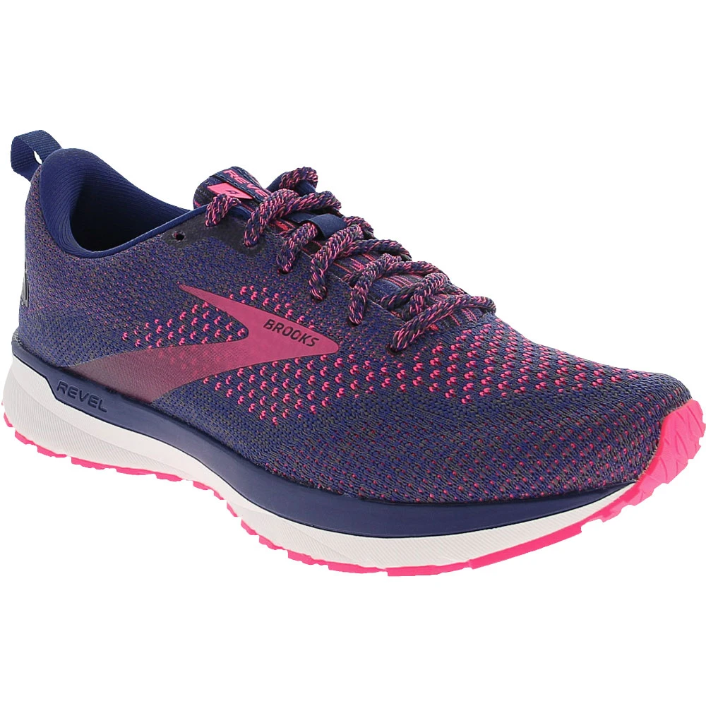 Brooks Revel 4 Running Shoes - Womens Blue 2 Brooks Revel 4 Running Shoes - Womens Blue - Image 2