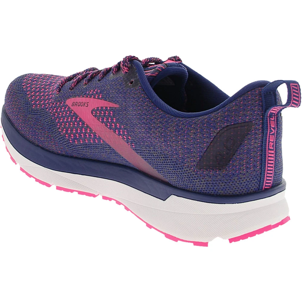 Brooks Revel 4 Running Shoes - Womens Blue 3 Brooks Revel 4 Running Shoes - Womens Blue - Image 3