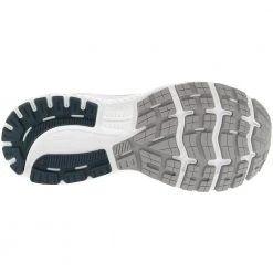 Brooks Ghost 13 Running Shoes - Womens White Pink Black -Rogan‘s Shoes shop BR 120338 1544