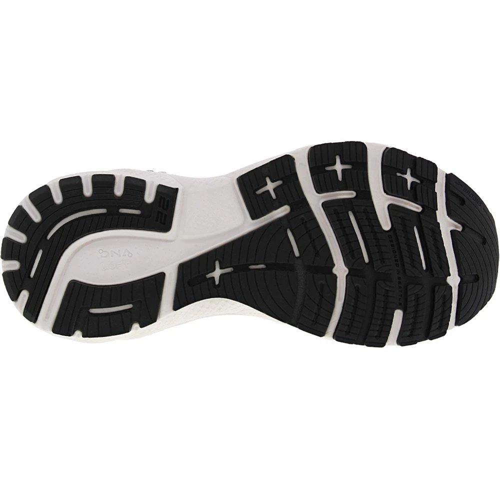 Brooks Adrenaline GTS 22 Running Shoes - Womens Black Silver 4 Brooks Adrenaline GTS 22 Running Shoes - Womens Black Silver - Image 4