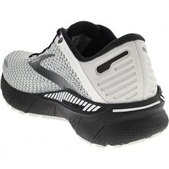 Brooks Adrenaline GTS 22 Running Shoes - Womens White Grey Black -Rogan‘s Shoes shop BR 120353 1353