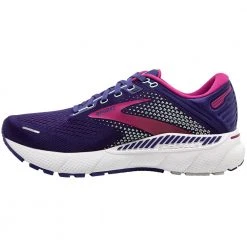 Brooks Adrenaline GTS 22 Running Shoes - Womens Navy Yucca Pink -Rogan‘s Shoes shop BR 120353 4033