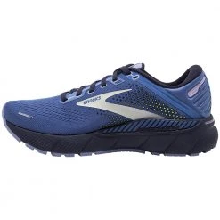 Brooks Adrenaline GTS 22 Running Shoes - Womens Blue Purple Nightlife -Rogan‘s Shoes shop BR 120353 4673