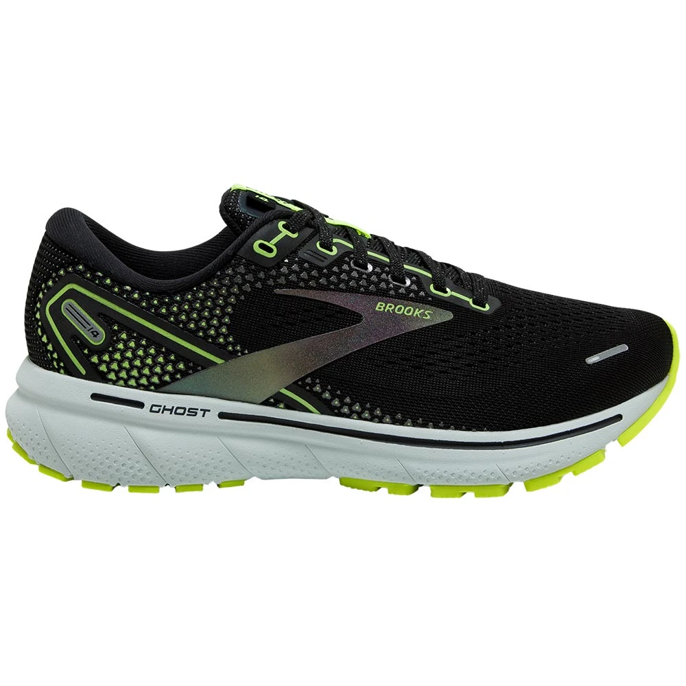 Brooks Ghost 14 Running Shoes - Womens Black Blackened 1 Brooks Ghost 14 Running Shoes - Womens Black Blackened