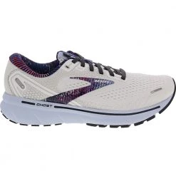 Brooks Ghost 14 Running Shoes - Womens White Ebony
