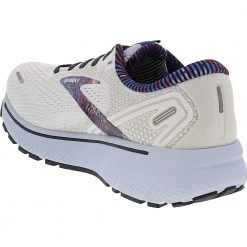 Brooks Ghost 14 Running Shoes - Womens White Ebony -Rogan‘s Shoes shop BR 120356 1863