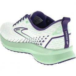 Brooks Levitate 5 Running Shoes - Womens White Navy -Rogan‘s Shoes shop BR 120357 1273