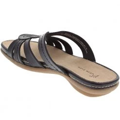 BareTraps Avalyn Sandals - Womens Black 6 BareTraps Avalyn Sandals - Womens Black -Rogan‘s Shoes shop BT AVALYN BLK3
