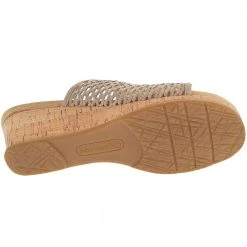 BareTraps Flossey Sandals - Womens Gold -Rogan‘s Shoes shop BT FLOSSEY GLD4