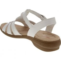 BareTraps Jasmina Sandals - Womens White -Rogan‘s Shoes shop BT JASMINA WHT3