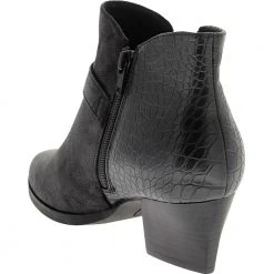 BareTraps Lexis Ankle Boots - Womens Black -Rogan‘s Shoes shop BT LEXIS BLK3
